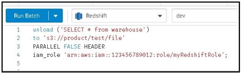 unload redshift to s3|redshift query s3.